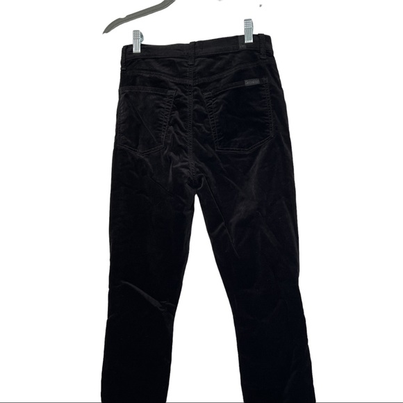 7 for all mankind High Waist Velvel Ankle Skinny Size 27 - Picture 7 of 10
